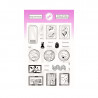 Tampons planche Timbres et Tickets - Mes Ptits Ciseaux 