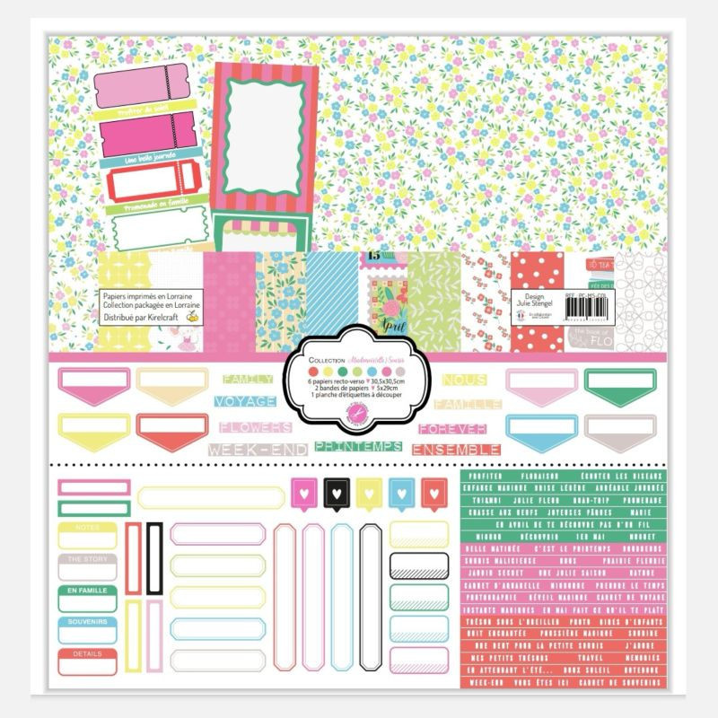 Collection Mademoiselle Souris - Mes Ptits Ciseaux 