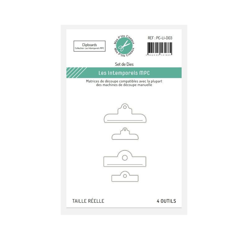 Matrice de découpe Clipboards - Mes P'tits Ciseaux 
