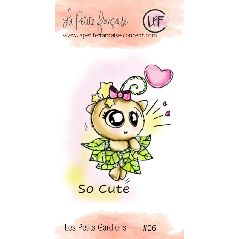 Tampon clear : Collection Les petits gardiens - 06- La Petite Francaise 