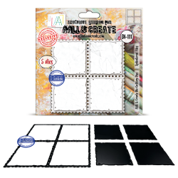 DI-111 - Die-Cutting Die Set - Splintered Tiles - AALL and Create 