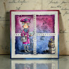 DI-111 - Die-Cutting Die Set - Splintered Tiles - AALL and Create 