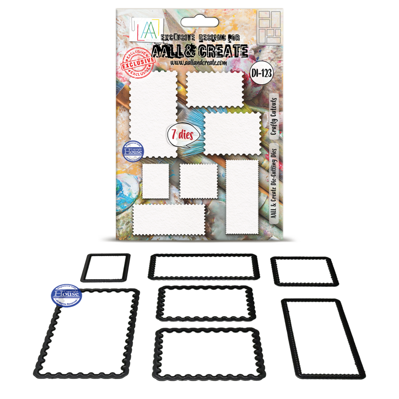 DI-123 - Die-Cutting Die Set - Crafty Cutouts - AALL and Create 