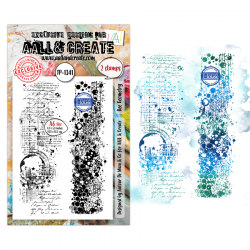 Tampon Clear - 1341 - Bee Geometry - AALL and Create 