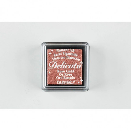 Tsukineko Delicata : Mini encreur Rose Gold 