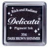 Tsukineko Delicata : Mini encreur Brown Shimmer 