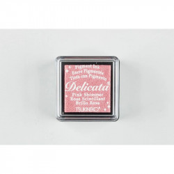 Tsukineko Delicata : Mini encreur Pink Shimmer 