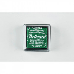 Tsukineko Delicata : Mini encreur Emerald Green 