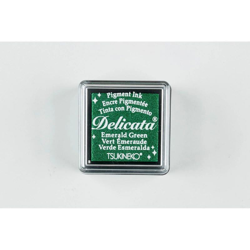Tsukineko Delicata : Mini encreur Emerald Green 