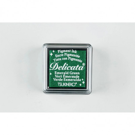 Tsukineko Delicata : Mini encreur Emerald Green 