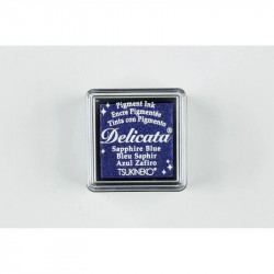 Tsukineko Delicata : Mini encreur Sapphire Blue 