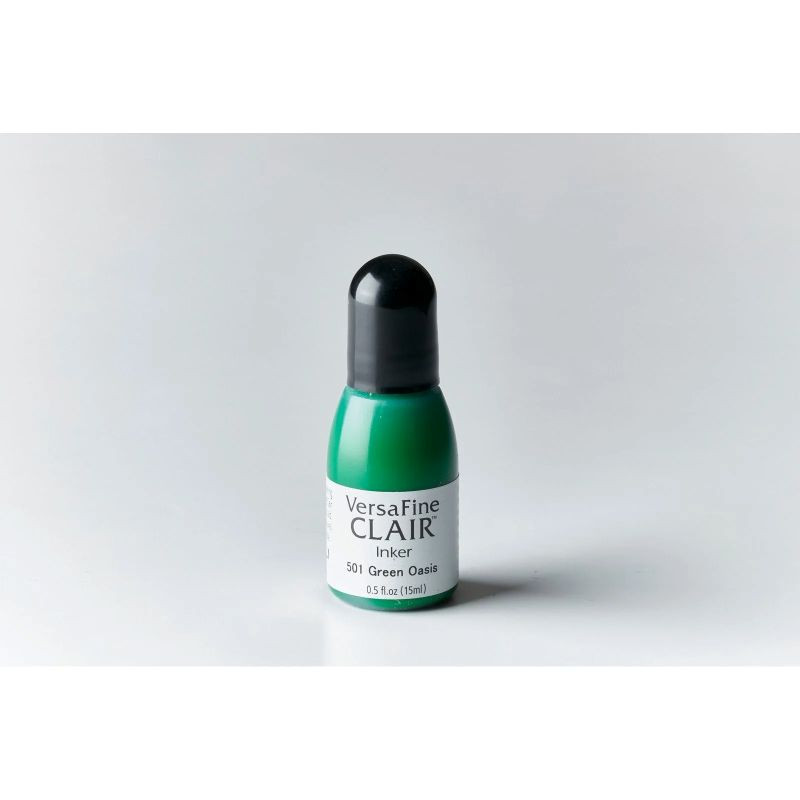 Tsukineko - VersaFine Clair Reinker Recharge d'Encre Green Oasis 