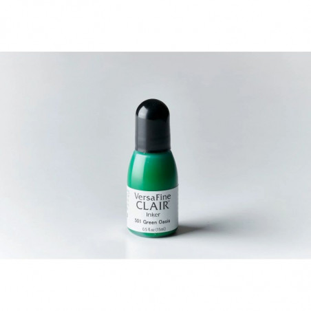 Tsukineko - VersaFine Clair Reinker Recharge d'Encre Green Oasis 