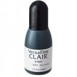 Tsukineko - VersaFine Clair Reinker Recharge d'Encre Spruce 