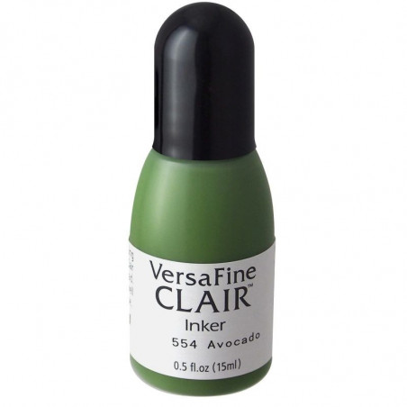 Tsukineko - VersaFine Clair Reinker Recharge d'Encre Avocado 