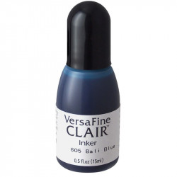 Tsukineko - VersaFine Clair Reinker Recharge d'Encre Bali Blue 