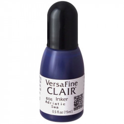 Tsukineko - VersaFine Clair Reinker Recharge d'Encre Adriatic Sea 