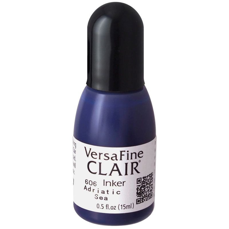 Tsukineko - VersaFine Clair Reinker Recharge d'Encre Adriatic Sea 