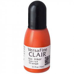 Tsukineko - VersaFine Clair Reinker Recharge d'Encre Carrot Orange 