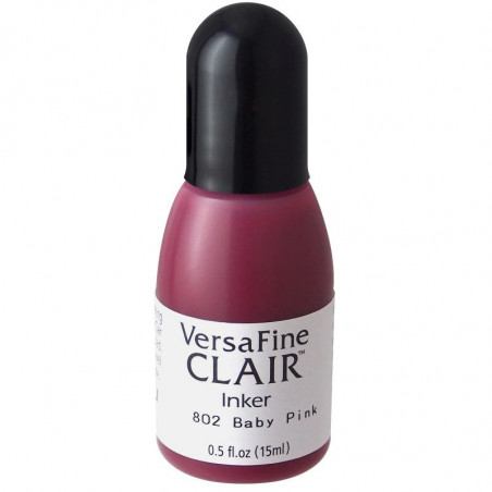 Tsukineko - VersaFine Clair Reinker Recharge d'Encre Baby Pink 