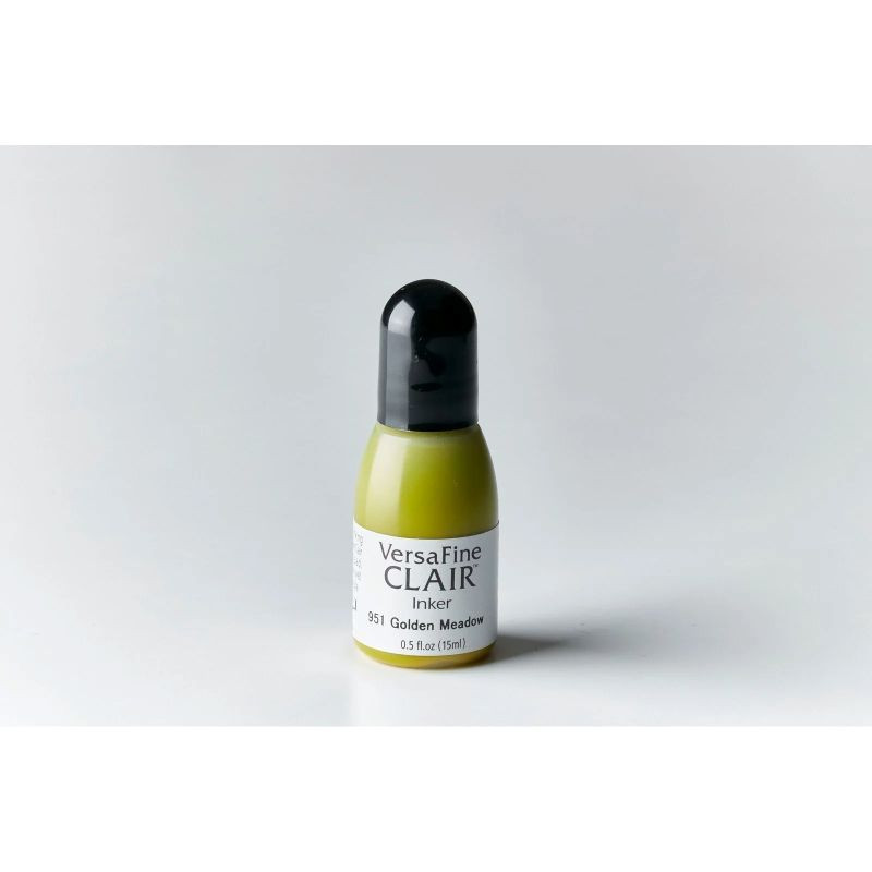 Tsukineko - VersaFine Clair Reinker Recharge d'Encre Golden Meadow 