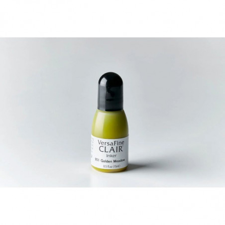 Tsukineko - VersaFine Clair Reinker Recharge d'Encre Golden Meadow 