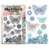 Tampon Clear - 1462 - Papillons - AALL and Create 
