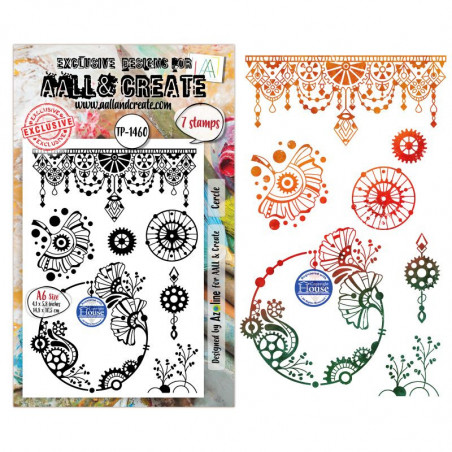 Tampon Clear - 1460 - Cercle - AALL and Create 