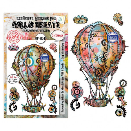 Tampon Clear - 1454 - Sky Mechanism - AALL and Create 