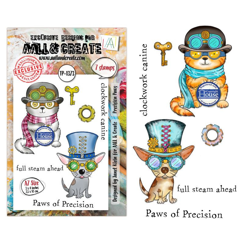 Tampon Clear - 1373 - Precision Paws - AALL and Create 