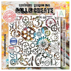 Stencil 269 - Clockspire - AALL and Create 