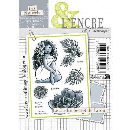 Tampon clear - Le Jardin Secret de Lison - L'Encre et l'Image 