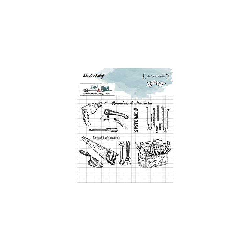 Tampon clear : Boite à outils - DIY and Cie 