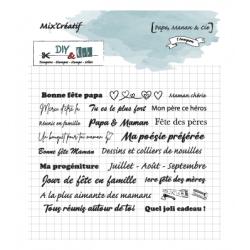 Tampon clear : Papa, Maman et cie - DIY and Cie 