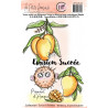 Tampon clear : Collection Sunset et Paillettes - Globinou le poisson globe- La Petite Francaise 