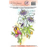 Tampon clear : Collection Sunset et Paillettes - Plumette la perroquette- La Petite Francaise 