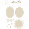 Matrices de découpe Etiquettes vintage - HA PI Little Fox 