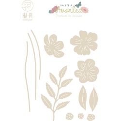 Matrices de découpe Fleurs des champs - HA PI Little Fox 
