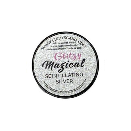 Pot Glitzy Magical de Lindy's : Scintillanting silver 