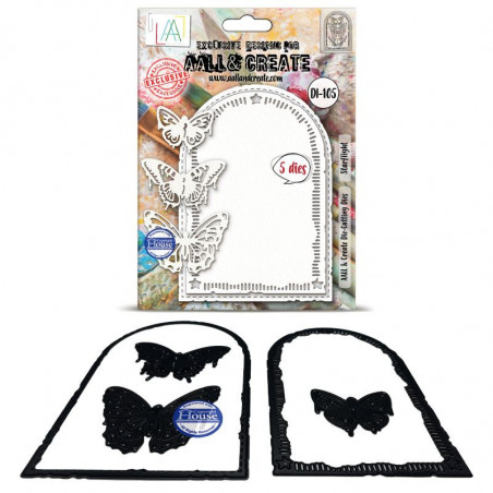 DI-105 - Die-Cutting Die Set - Starflight - AALL and Create 
