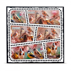 MT-154 - Masking Tape - Bird Feast - AALL and Create 