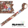 MT-157 - Masking Tape - Feathered Words - AALL and Create 