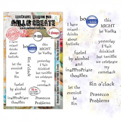 Tampon Clear - 1383 - Miss Dee on Drinking - AALL and Create 