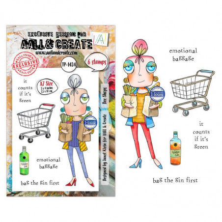 Tampon Clear - 1434 - Dee Shops - AALL and Create 