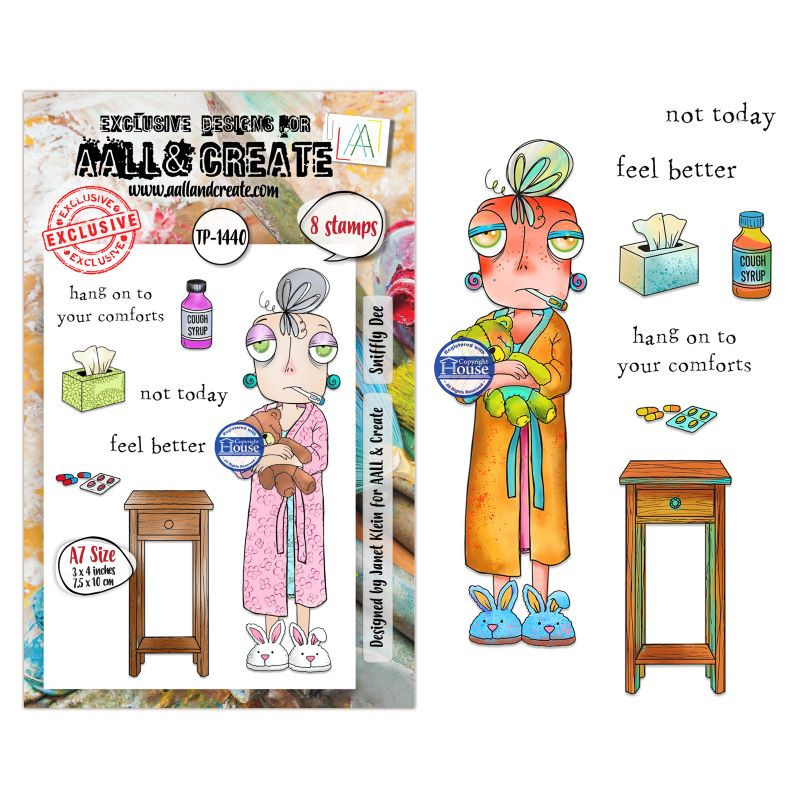 Tampon Clear - 1440 - Sniffly Dee - AALL and Create 