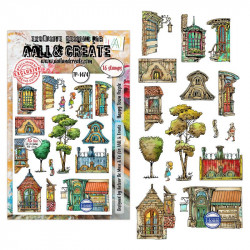 Tampon Clear - 1474 - Happy Town People - AALL and Create 