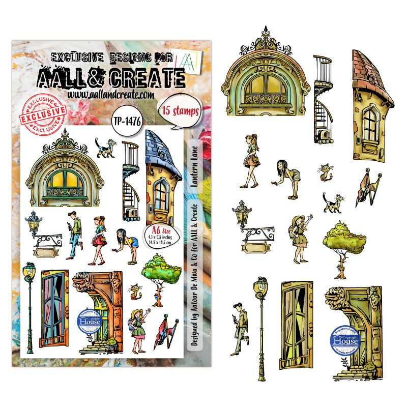 Tampon Clear - 1476 - Lantern Lane - AALL and Create 