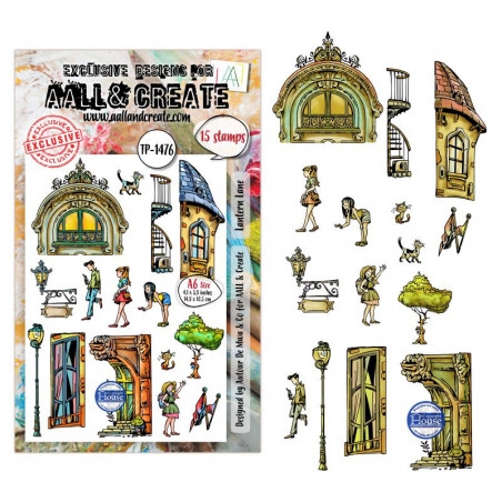 Tampon Clear - 1476 - Lantern Lane - AALL and Create 