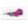 Tampon Clear - 1478 - Graphic Coquelicots - AALL and Create 