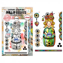 Tampon Clear - 1480 - ZOUKI Poppie - AALL and Create 